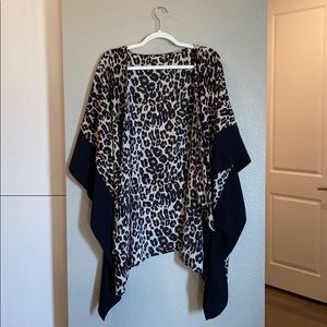 LANE BRYANT | Leopard Wrap / Overpiece